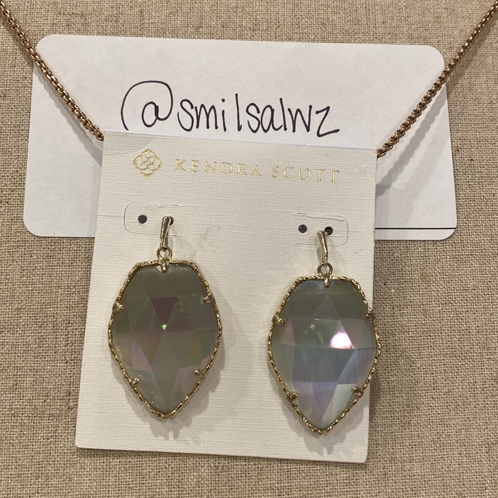 Kendra Scott Corley - gray iridescent